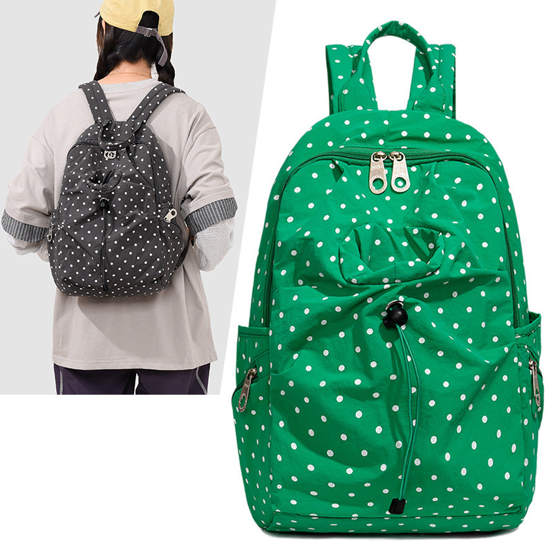 Polka-Dot-Design-Rucksack Brehn