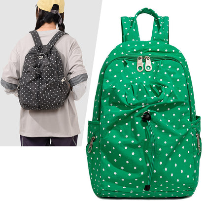 Polka-Dot-Design-Rucksack Brehn