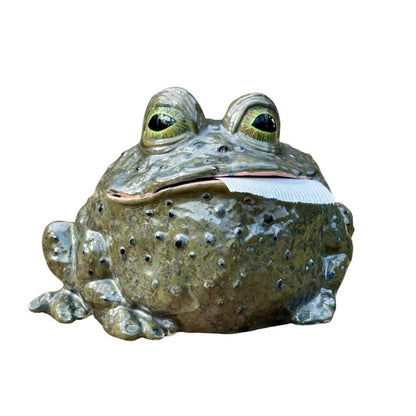Dekorative Froschfigur mit Zahnbürstenhalter Brehn