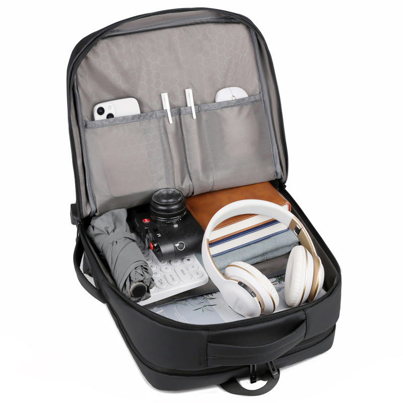 Eleganter Laptop-Rucksack mit Gepolstertem Fach und Praktischem Organizer Brehn