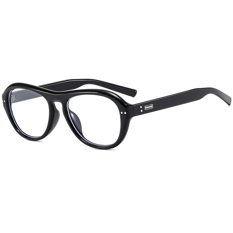 Damen modische Brille mit modischem gestreckt Rahmen und hochwertigem Kunststoff Brehn