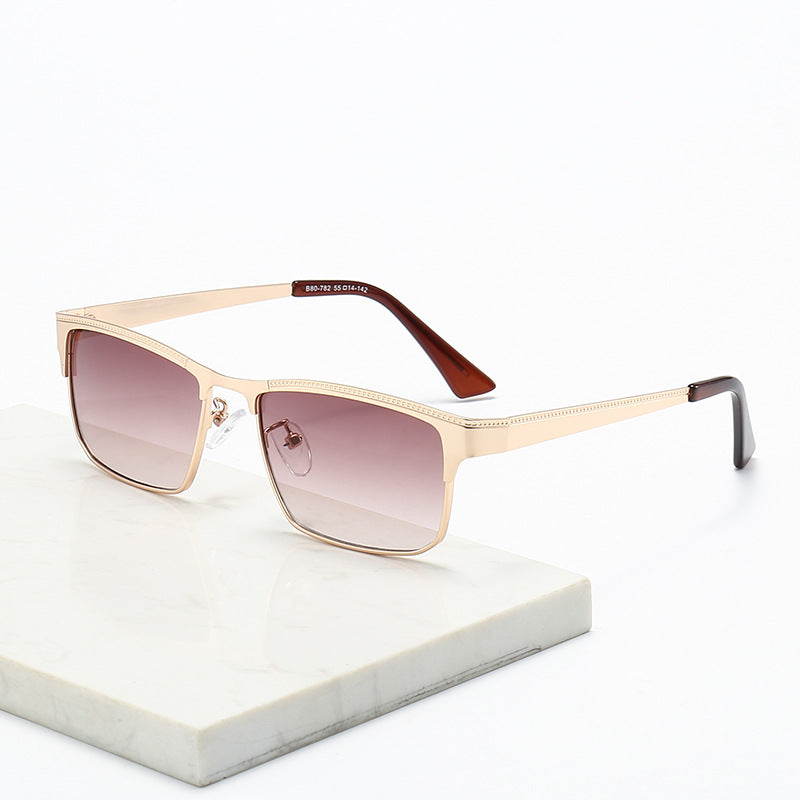 Damen quadratische Sonnenbrille mit einem stylischen Rahmen und optimalem UV-Schutz Brehn