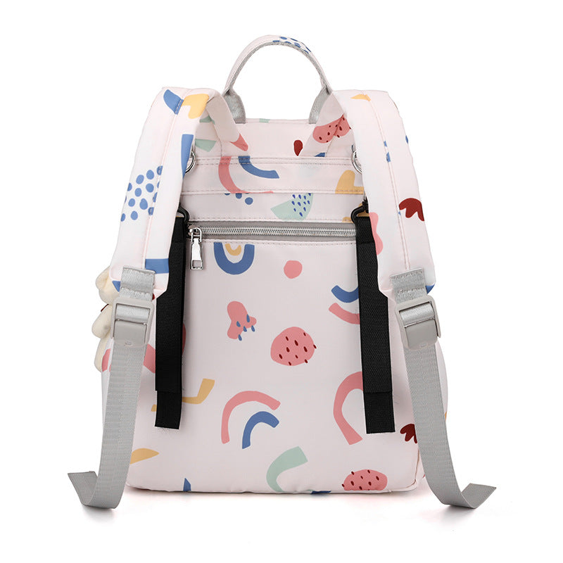 Verspielt Grafikdruck Rucksack Brehn