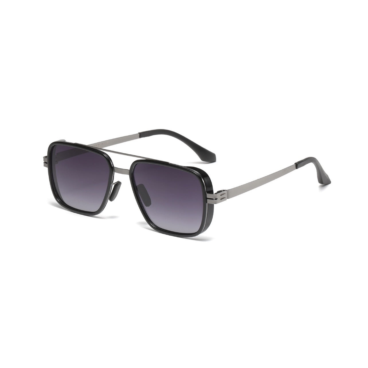 Herren Premium Sonnenbrille im modernen quadratischen Design Brehn