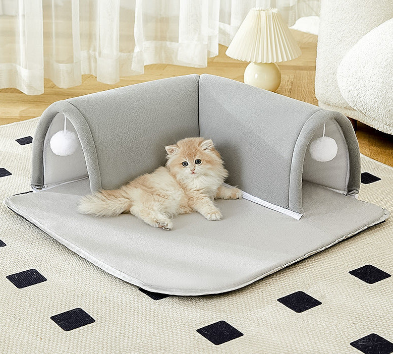 Gemütliches Eingeschlossenes Lounge Hundebett
