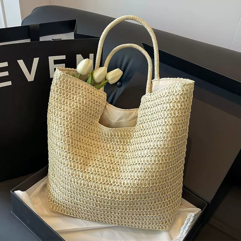 Handgefertigte Makramee-Strandtasche Brehn