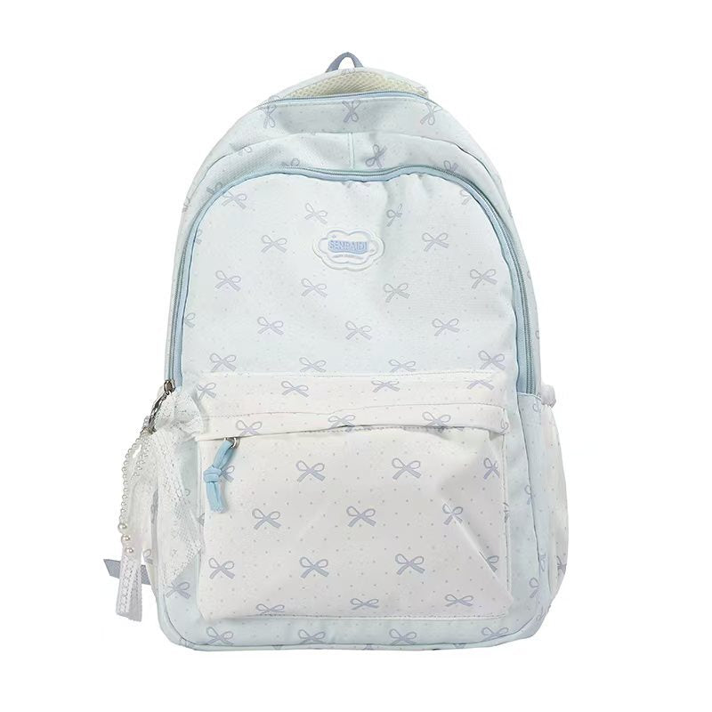 Süße Schleifenmuster Schulrucksack Brehn