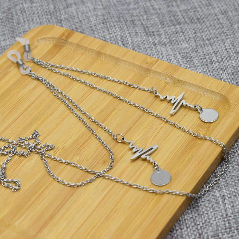 Elegante Pulse Design Brillen Kette Brehn