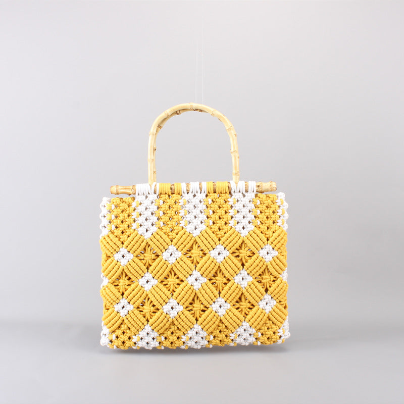 Handgefertigte Basttasche Brehn