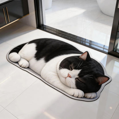 Katzen-Themen Plüsch-Badevorleger Brehn