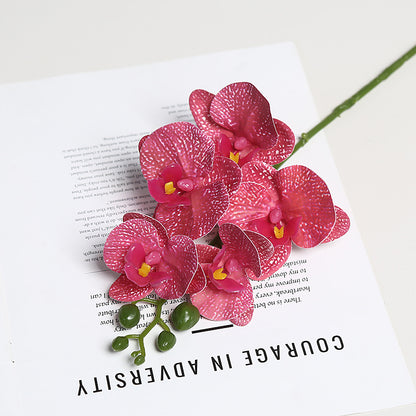Realistische Orchideenblütenstängel