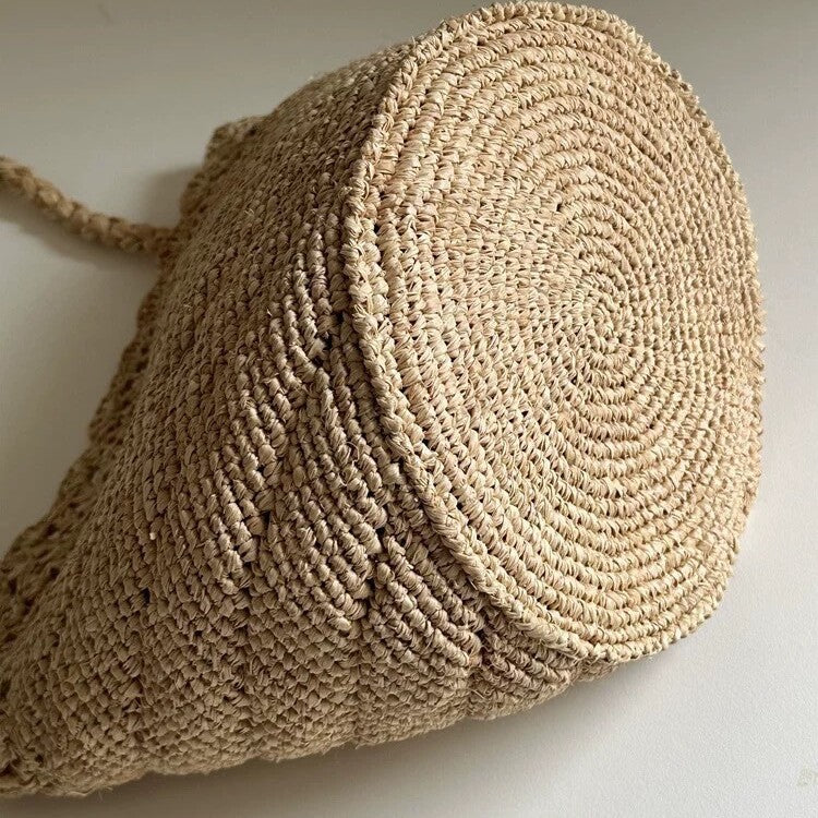 Handgeknüpfte Korbtasche Brehn