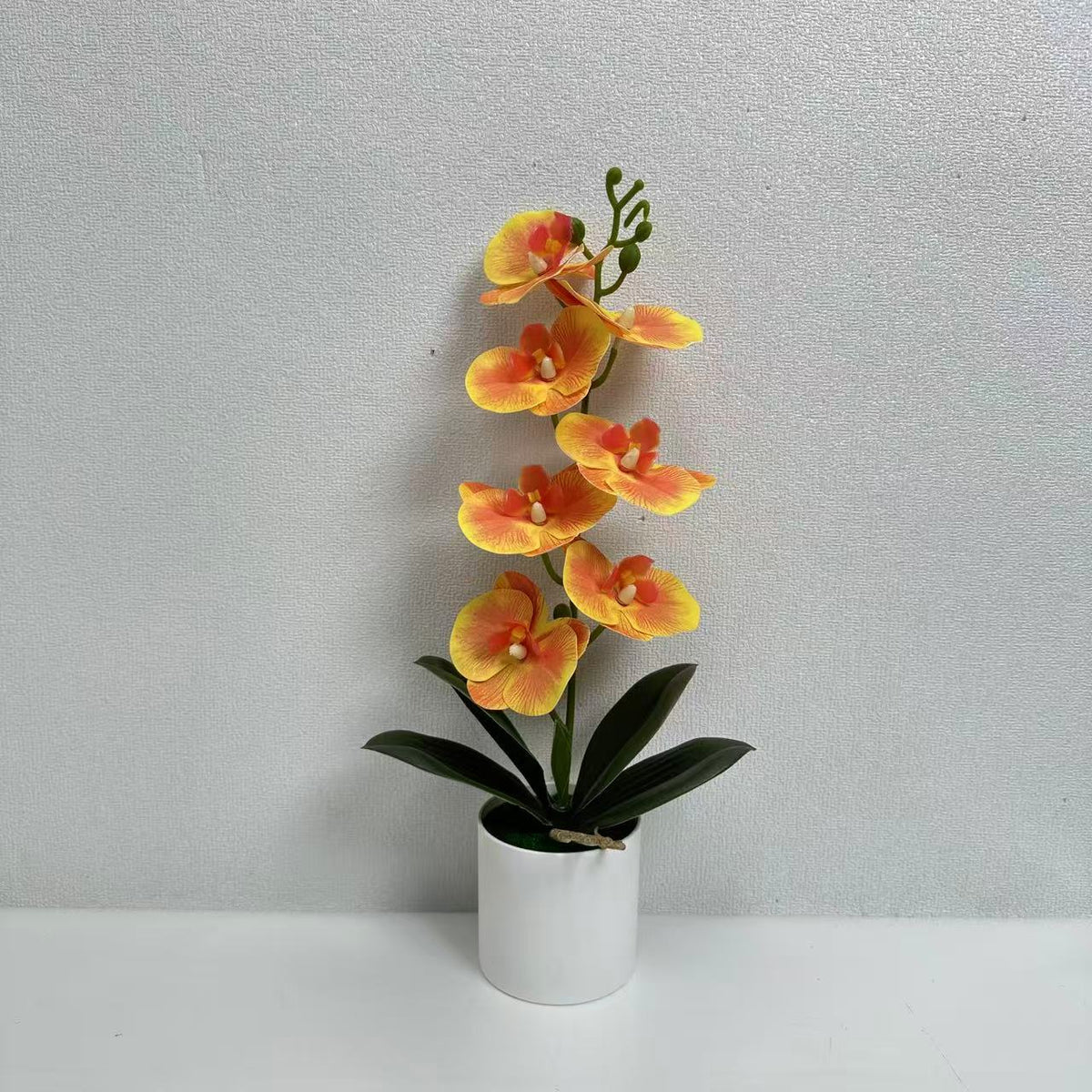 Lebensechte Dekorative Orchideenpflanze für die Innendekoration