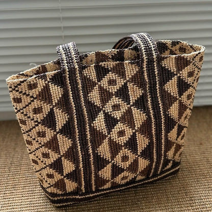 Modische und Praktische Basttasche Brehn