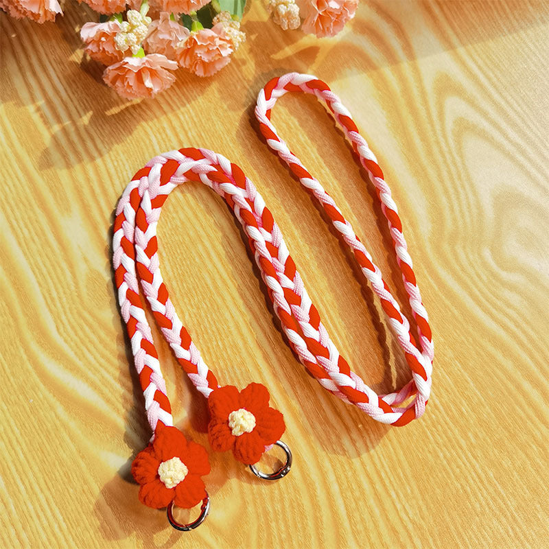 Gewebtes florales Muster Utility Lanyard Brehn