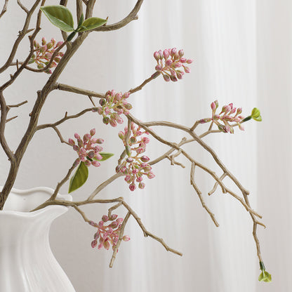 Dekorativer Kunstzweig mit detailverliebten Blüten Brehn
