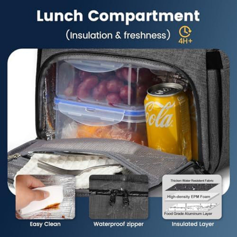 Multifunktionaler Rucksack mit Laptopfach Brehn