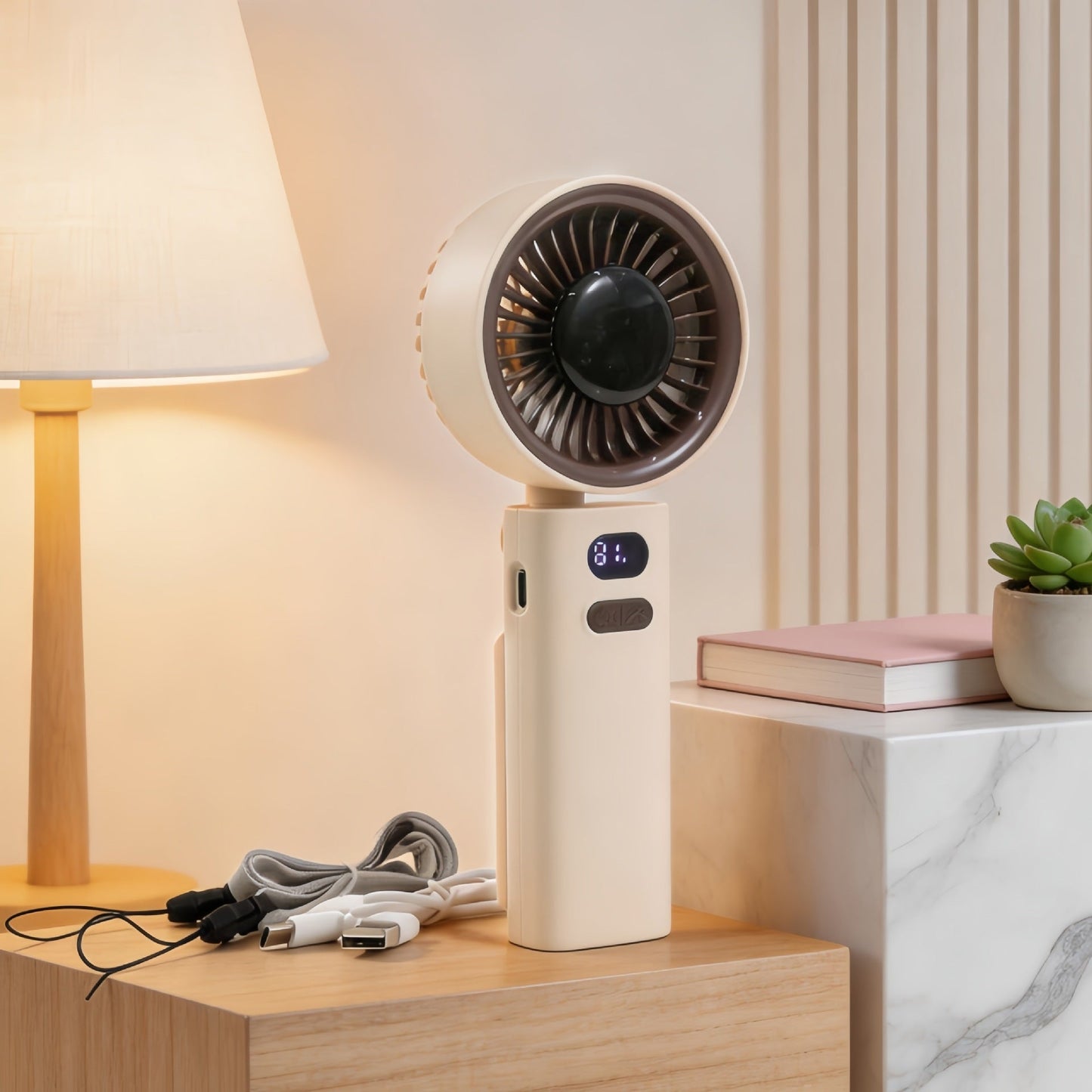 Frauen Tragbarer Pulsierender Ventilator Brehn