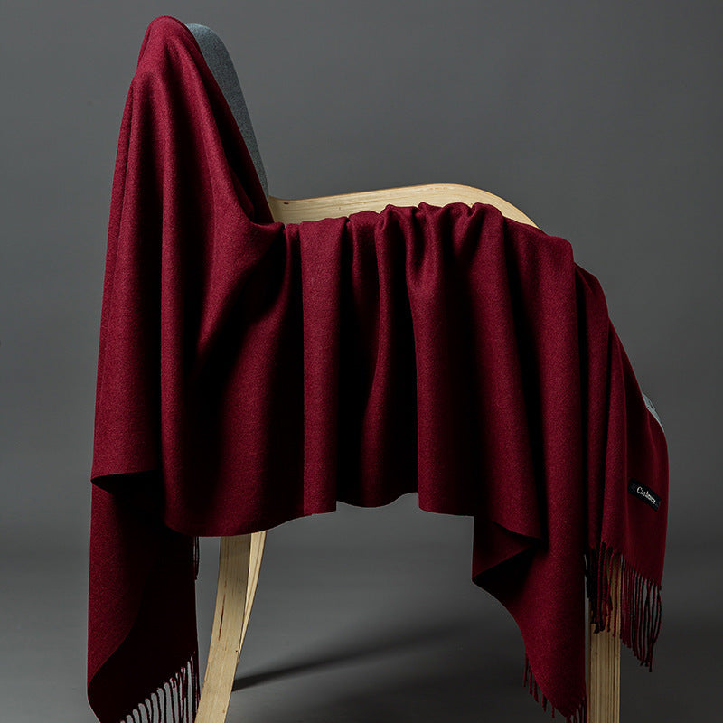 Luxuriöse Cashmere-Mischung Wurfdecke