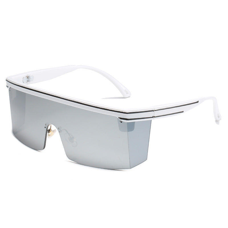 Damen Sportliche Sonnenbrille mit futuristischem Design und störungsfreiem Sichtfeld Brehn
