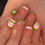 Dekorative Press-On Nagelkunst Tipps Brehn