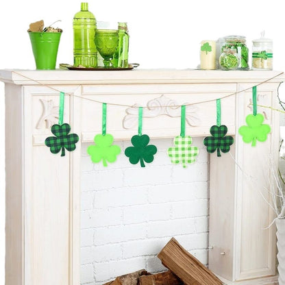 Dekorative Shamrock Ornamente Brehn