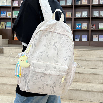 Stylischer Blumenmuster-Rucksack Brehn