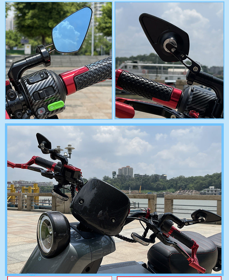 Verstellbare Motorradrückspiegel Brehn