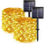 Solar Kupferdraht Feen Lichterkette mit Dual Stake Panels Brehn