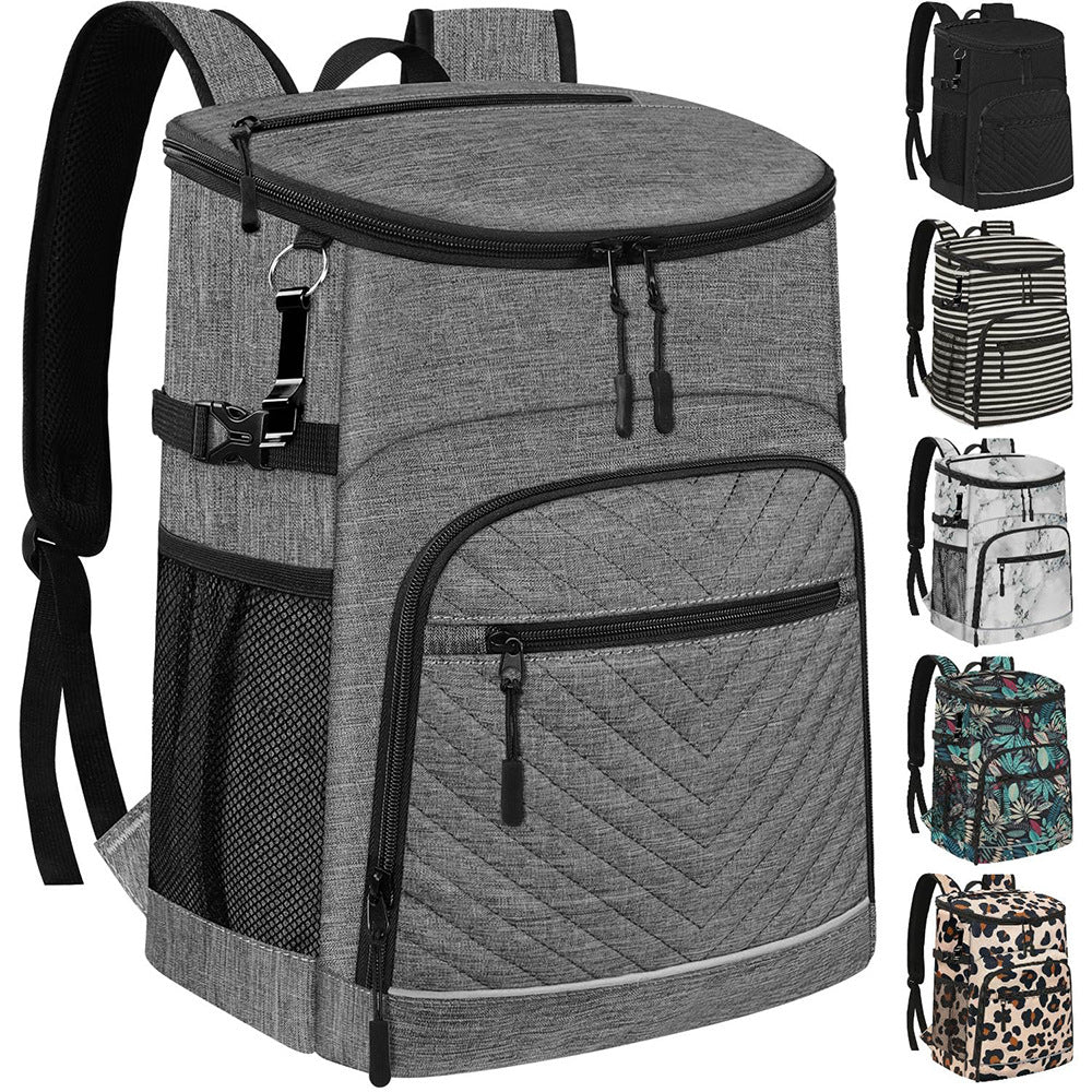 Damen Isolierte Rucksack-Kühltasche mit praktischen Außentaschen Brehn