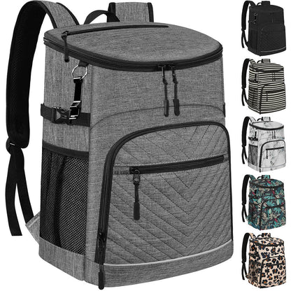 Damen Isolierte Rucksack-Kühltasche mit praktischen Außentaschen Brehn