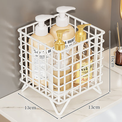 Metallgitter-Theken-Dispenser-Caddy mit erhöhten Drahtbeinen