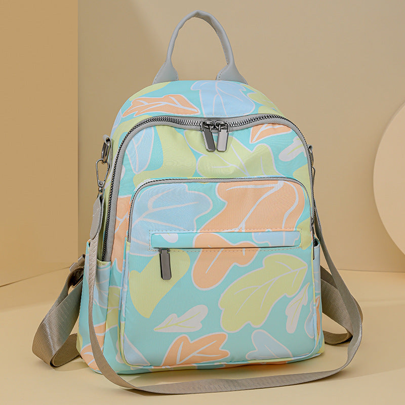 Stylischer Blumenmuster-Rucksack Brehn