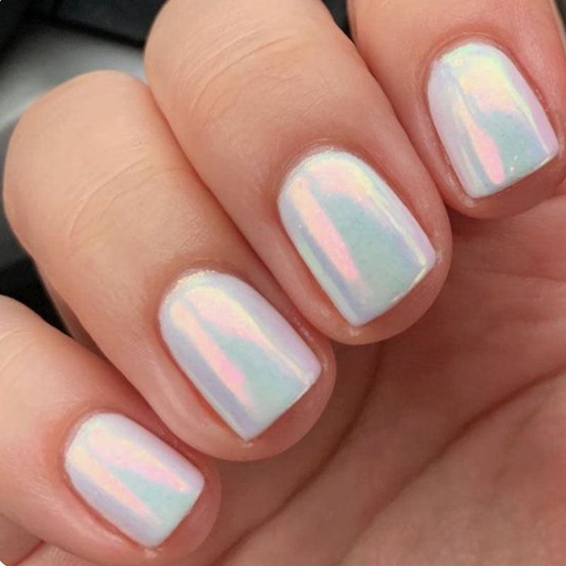 Iridescent Nail Tips Brehn