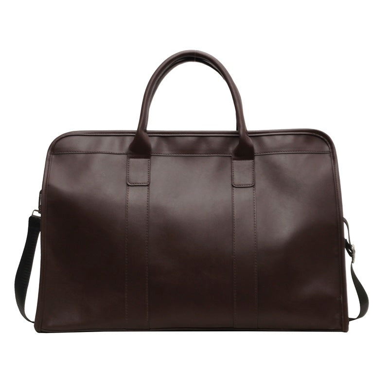 Schlanker eleganter Leder-Reiserucksack Brehn