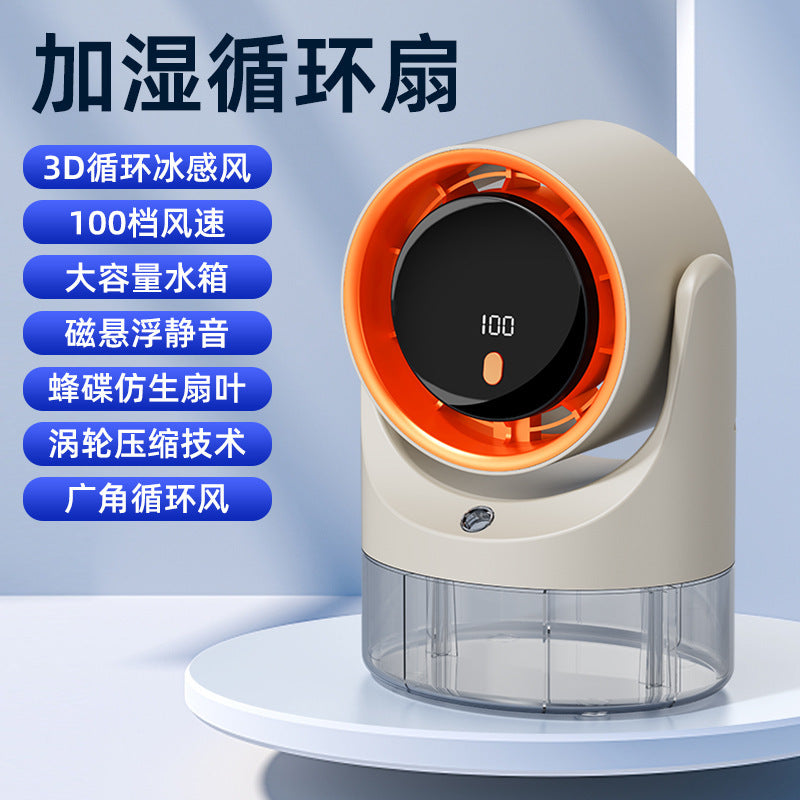 Unisex 3D Luftzirkulationsventilator mit Hygrostat Brehn