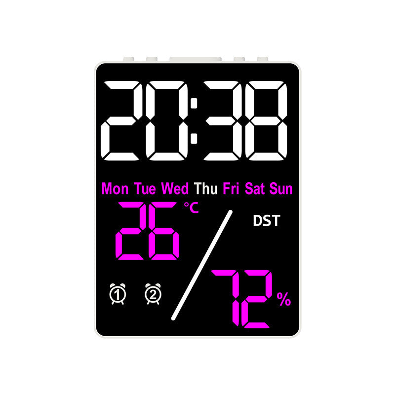 Digitaler Wecker mit Hygrometer und Temperaturanzeige Brehn