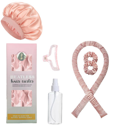 Hitzefreies Locken-Set mit Haarband und Zubehör