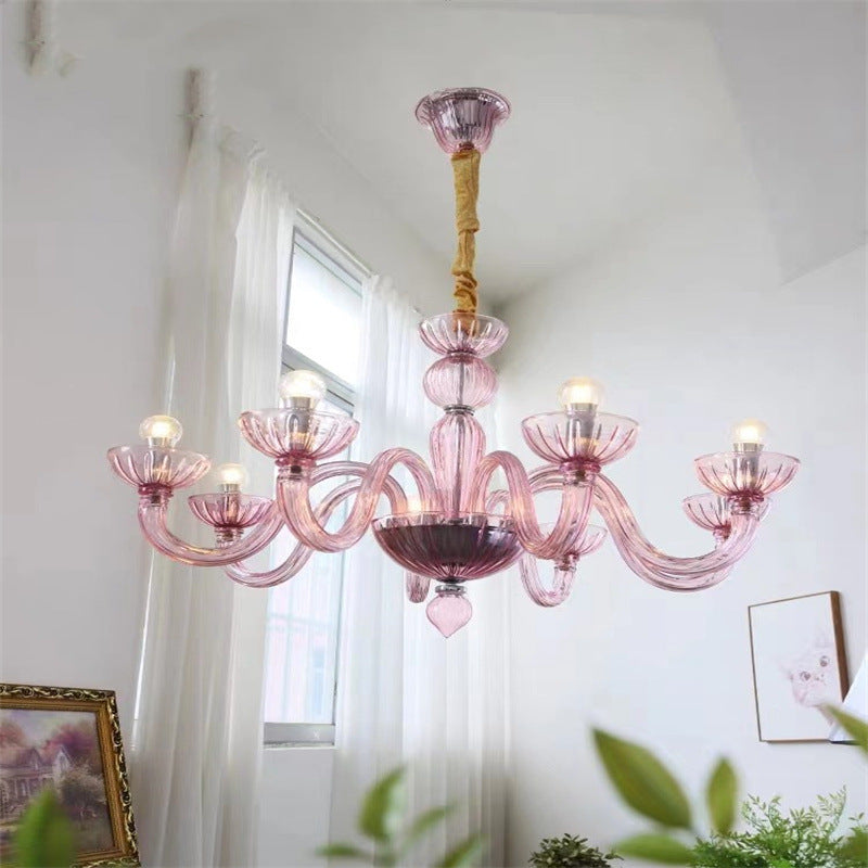 Elegante Glas-Kronleuchter