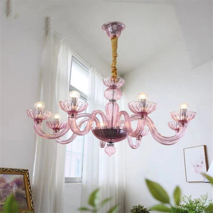 Elegante Glas-Kronleuchter