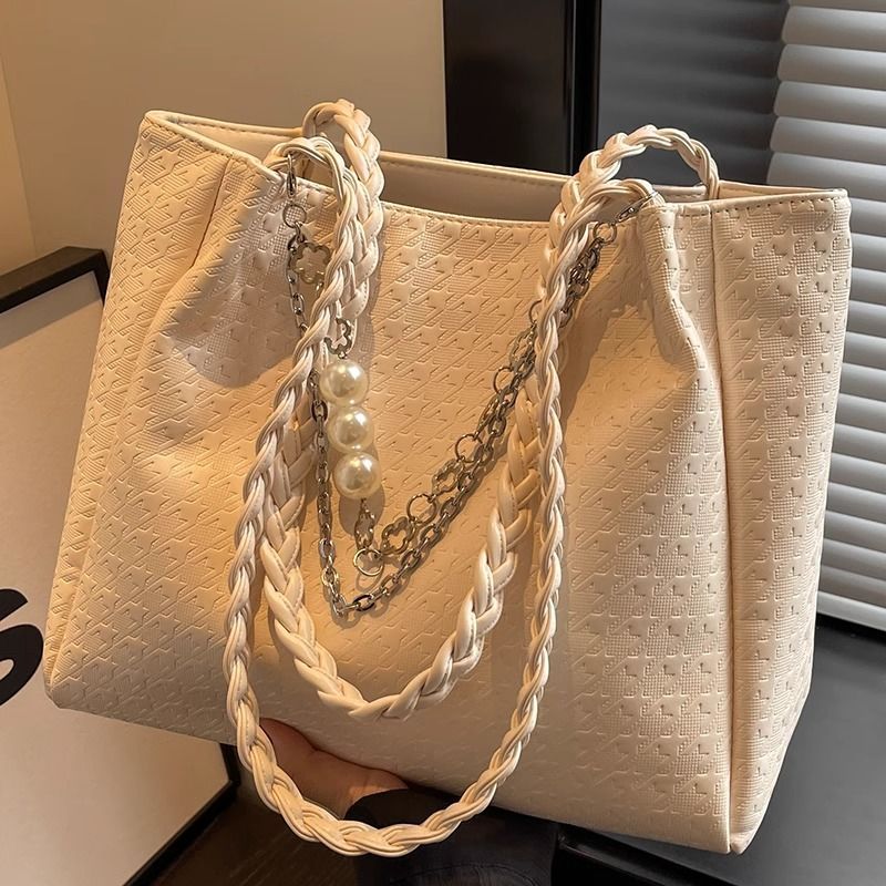 Chic Geflochtener Henkel Tote Brehn