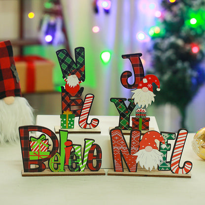 Festliche Holzdekoration mit Weihnachtsmotiv Brehn
