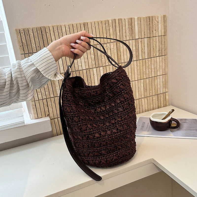 Gewebte Bucket Bag