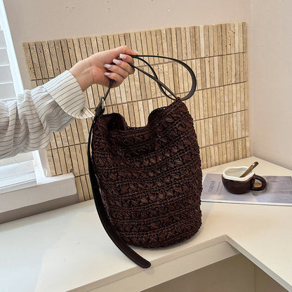 Gewebte Bucket Bag