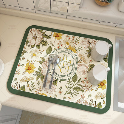 Dekorative florale Tischsets Brehn