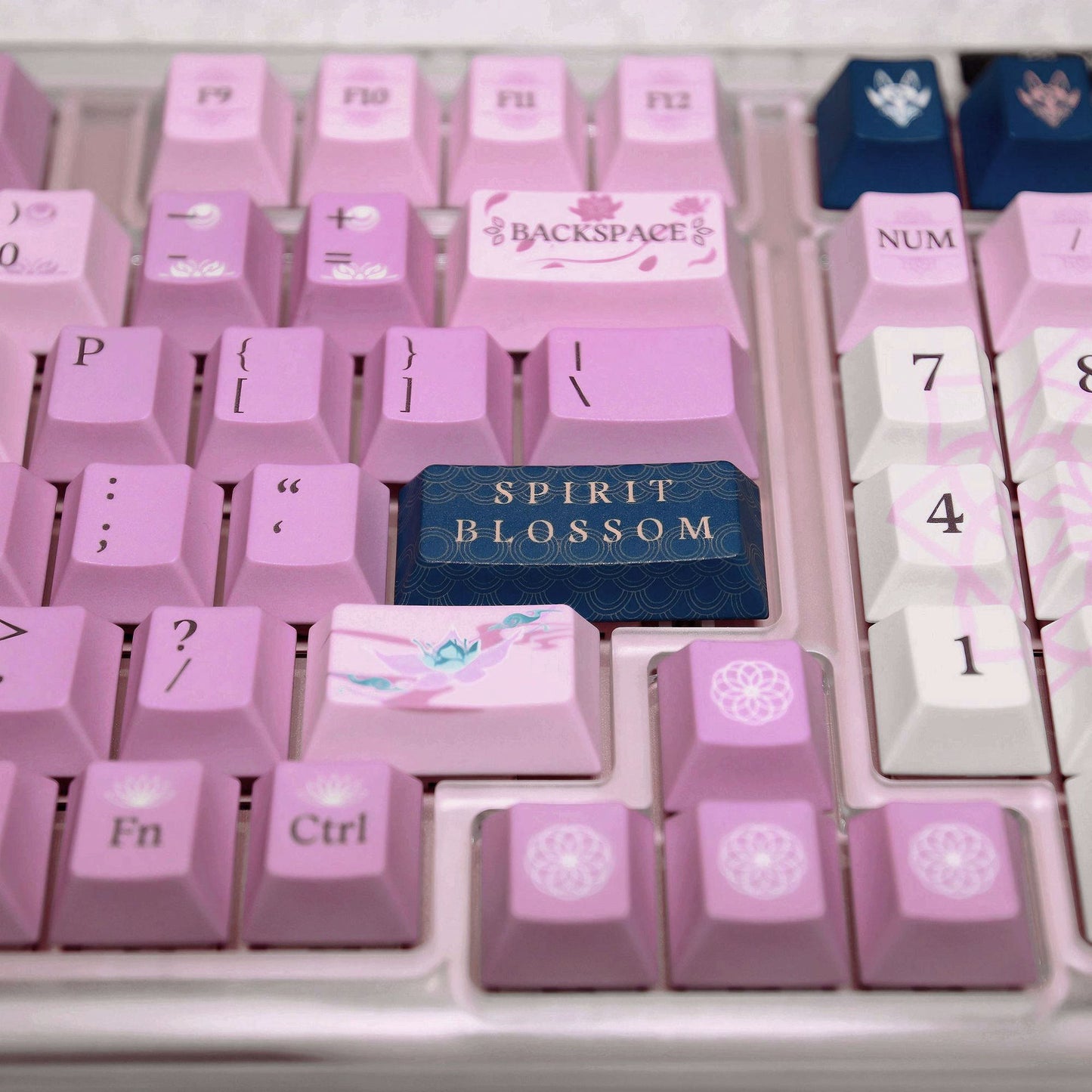 Künstlerische Gaming-Tastatur Brehn