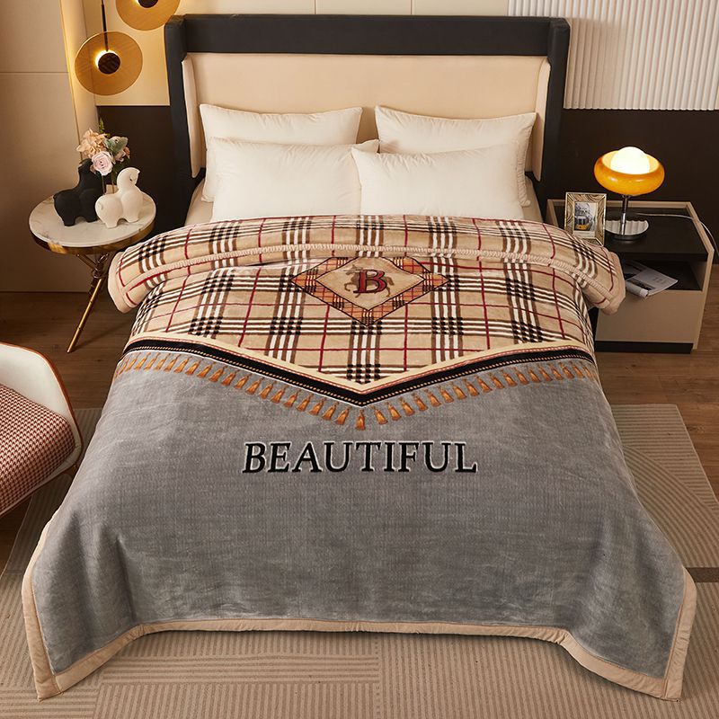 Damen Kuschelige Fleece-Decke mit Tiermotiv Brehn