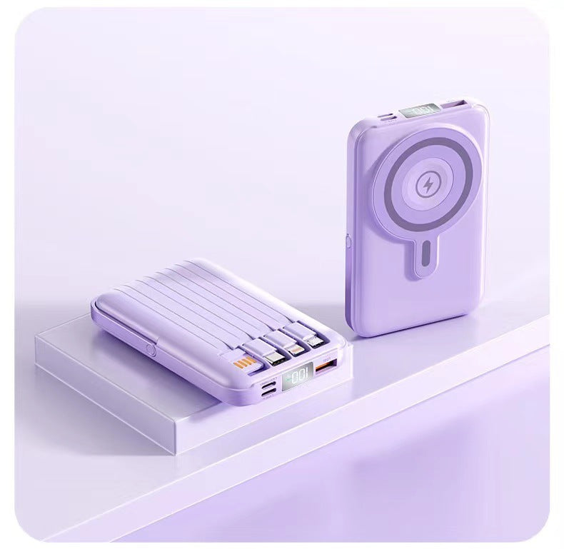 Tragbare Powerbank mit Intelligenter Schnellladefunktion und LED-Anzeige Brehn