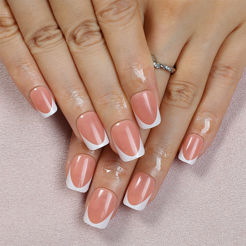 Premium Gel Press-On Nail Set mit Glänzender Oberfläche Brehn