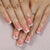 Premium Gel Press-On Nail Set mit Glänzender Oberfläche Brehn